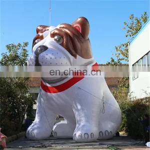 2017 New Design Customized 8m Giant Outdoor Vivid Single Dog for Event thumbnail-2