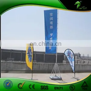 Double Sided Beach Flag For Outdoor Advertising thumbnail-1