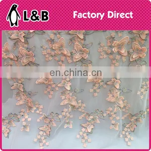 New Arrival Popular Beautiful 3d Lace Fabric Beads Bridal thumbnail-1