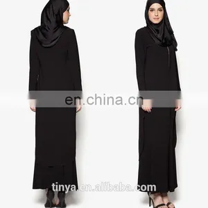 2017 Hot Sale Fashion Ladies Red Baju Kurung Moden Islamic Clothing thumbnail-4