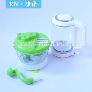 Multifunction Plastic Vegetable Tools Food Hand Pull Mini Chopper Kitchen Tool Manual thumbnail-4
