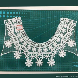Cotton Crochet Necklace Embroidery Lace Collar Fabric Textile Garment Accessories thumbnail-2