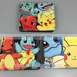 Hot Game Pokemon Go Wallets Cute Cartoon Pocket Monster Wallets BilleteraFor Teenager Boy Girls Leather Money Bag Purse thumbnail-1
