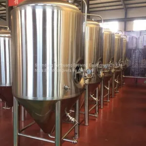 300L Beer Conical Fermenters Cooling Jacket Fermentation Tanks Brewing System for Small Pub thumbnail-2