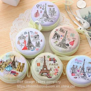Portable Earbud Earphone Pouch Durable Headphone Bag Protective Carrying Case thumbnail-2
