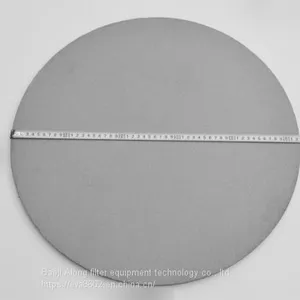 Clean Type 1um 5um 10um 20um 30um 50um Titanium Powder Sintered Filter Disc for Chemicals and Medicine thumbnail-4
