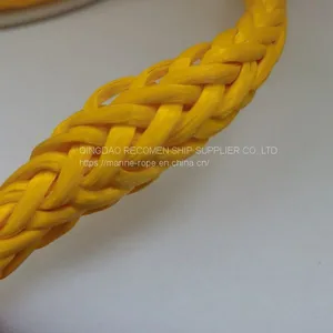 RECOMEN Supply Good Quality 40mm UHMWPE HMPE Towing Ropes Pulling Rope for Boat/ Ship /vessel thumbnail-2