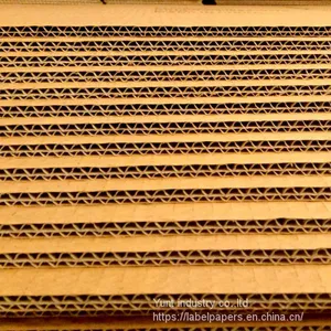 Flute Brown Corrugated Paper Board thumbnail-2