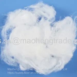 100% Virgin Polyester Staple Fiber 1.2D 1.4D 2.0D 2.5D Top Grade thumbnail-1