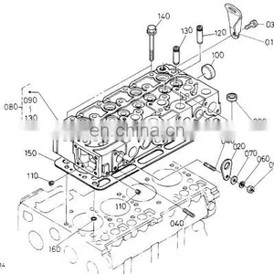 Diesel Engine Parts V2003 Cap Sealing 15221-0337-0 thumbnail-1