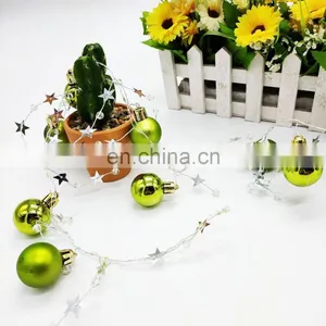 Christmas Decoration Plastic Ball Copper Wire String Light For Home Decoration thumbnail-4