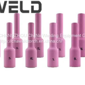 54N15L 54N16L 54N17L Long Ceramic Nozzle For TIG WP17 18 26 Welding Torches thumbnail-4