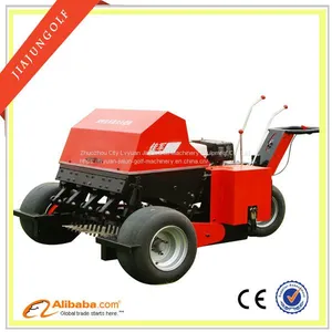 Jiajun JJGK1 13 Horsepower Honda Turf Care Machine Grass Punching Machine Lawn Aerator for Golf thumbnail-1