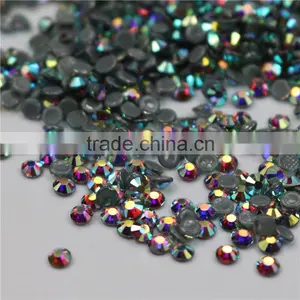 Top Quality Wholesale Rhinestone AB Flatback Hotfix Rhinestones for Bags Shoes thumbnail-5