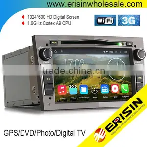 Erisin ES2681P 7" 2 Din Android 4.4.4 Car DVD Player for Astra H thumbnail-1