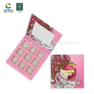 Empty Magnetic Eyeshadow Palette Paper Packaging Box Cardboard Storage Box Empty Eyeshadow Container Eyeshadow Palette thumbnail-1