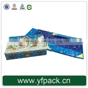 Creative Popular Foldable Full Color Glossy 3d Christmas Gift Box For Sale thumbnail-2