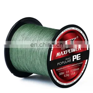Wholesale 4 Strands High Strength 300m PE Fishing Line 6 Colors Super Strong Seawater Ocean Fishing Line thumbnail-2