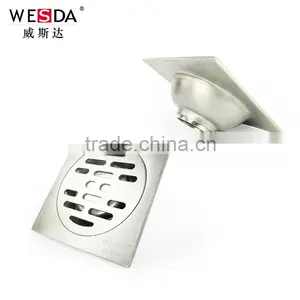 Wesda Stainless Steel Floor Drain / Shower Drain / Made in China. A18 thumbnail-1