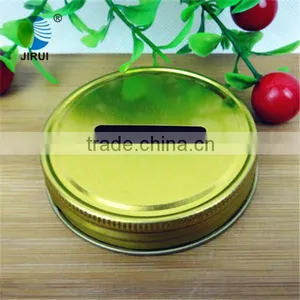 Golden Screw Metal Cap for Piggy Bank Bottle thumbnail-1