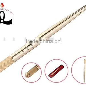 Heavy Gold Eyebrow Tattoo Manual Permanent Makeup Pen thumbnail-4
