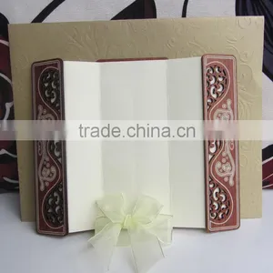 New Item Fancy Indian Wooden Wedding Invitation Cards thumbnail-4