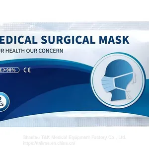 3 Ply Type IIR Medical Surgical Mask (Tie-On) CE Marked and Meets the Requirements of EN14683:2019 Type IIR thumbnail-3