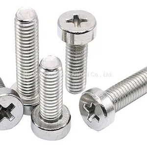 Customized Cross Recessed Screw , Stainless Steel Fillister Head Screw thumbnail-1