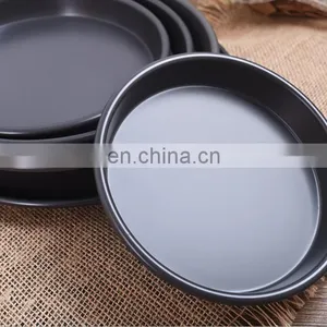 Hard Anodized Coating Aluminum Alloy Pizza Pan thumbnail-2