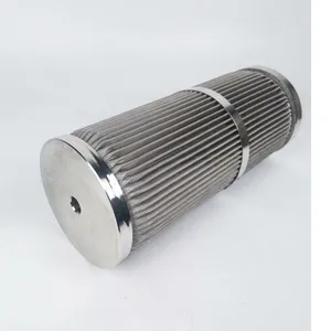 226 Connection Stainless Steel Mesh Folded Welded Filter Element RT-043 thumbnail-2