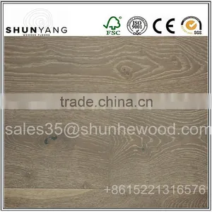 Wax Oiled &Natural Oiled Finished Engineered Oak Flooring thumbnail-1