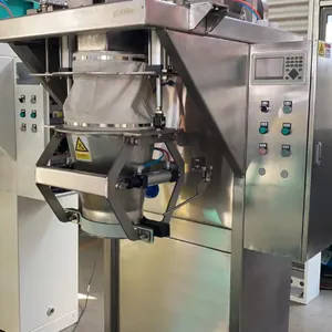 304 Stainless Steel Semi-automatic 5kg to 25kg/bag Packaging Weighing Filling Machine thumbnail-1