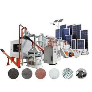 2025 Hot Sale Complete Fully Automatic Solar Panel Recycling Plant and Separation Line thumbnail-5