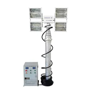 Hesheng GD-7541000N 4000W Metal Halide Elevating Light Tower - 328,000Lm 360° Rotation Vehicle-Mounted Emergency Lighting System thumbnail-1