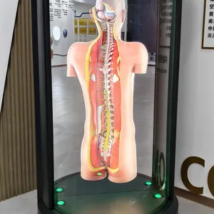 75-inch 4K Holographic Display Cabin Capacitive Touch All-in-one Machine 3D Display Virtual Operation Console thumbnail-4