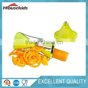 4-Blade Vegetable Spiral Slicer Kitchen Cutter Peeler Set thumbnail-5