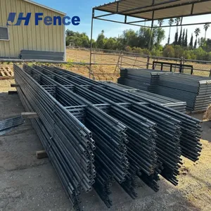 Professional Galvanized Steel Powder Coated Livestock Panel Horse Corral Fencing Goat Sheep Pen Farm Panels thumbnail-4