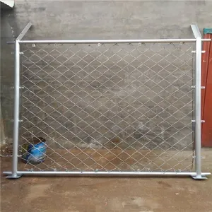 Wholesale High Security Chain Link Fence With Barbed Wire Top thumbnail-3