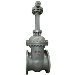 Gate Valve Rising Stem WCB Material Z41W 4 Inch DN100 PN40 Compact Resilient Seated Flanged Russia Gost Standard Gate Valve thumbnail-3