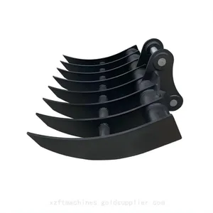 5 Ton Excavator Root Rake Heavy Duty Rake Attachment thumbnail-2