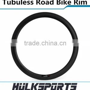 2016 Top Sale 25mm Width Carbon Clincher Tubuless Wheel 700C Carbon Fiber Bike Wheels 50mm Depth Carbon Road Bicycle Rim thumbnail-2