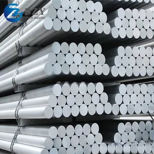 Stock Aluminum Billet and Ingot 6063 6061 Round Bar Alloy Rod Premium Quality Aluminum Bars thumbnail-5