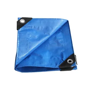 Durable High-quality Polyethylene Tarpaulin PE Tarps for Covers, Storage Transport thumbnail-2