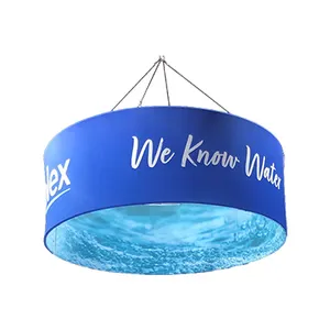 Customized Hanging Signs for Trade Shows & Events Celling Sign Banners thumbnail-1
