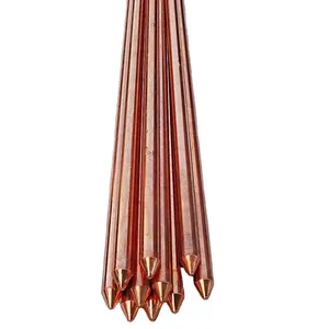 Utility Copper Ground Rod for Substation Transformer Earthing Applications thumbnail-2