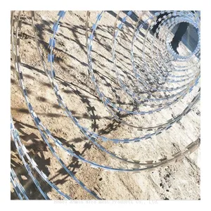 Barbed Wire Mesh Fence, Galvanized, CE Certified, 200m/500m Length, for Protecting Railways and Highways, Fastest Delivery thumbnail-5