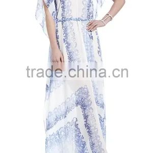 2015 Customized Summer Plus Size Lady Long Dress thumbnail-2