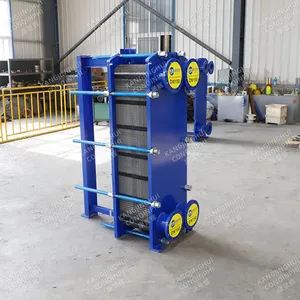 High Energy Efficiency Gasketed Plate Heat Exchanger, 316L Plates, 0.6mm Thickness, Max 200kW thumbnail-4