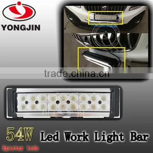 Led Light Bar Jeep Wrangler 54w Led Truck Light Bar High Lumen Led Bulbs for 4x4 Accessories thumbnail-1
