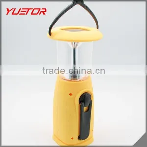 6 LED Hand-Cranking & Solar Camping Lantern thumbnail-4